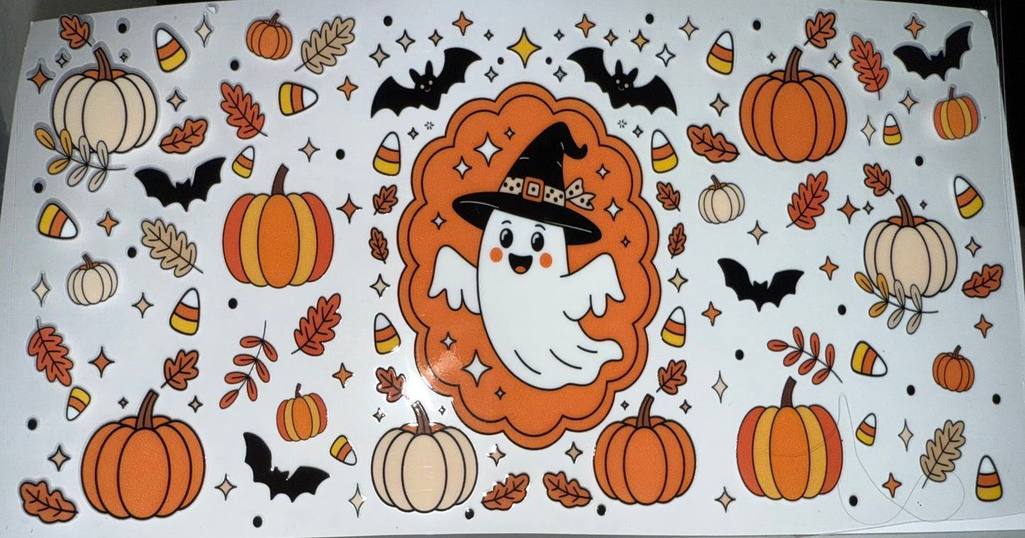 55 - Ghost in pumpkins