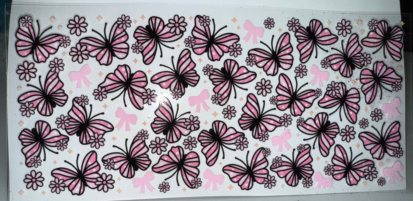 68 - Pink Butterflies
