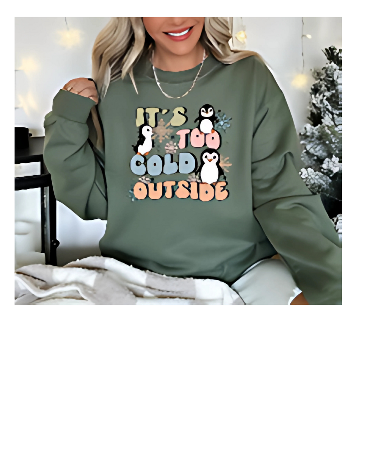 It's Too Cold Outside Penguin - Adult Sizes