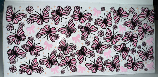 68 - Pink Butterflies