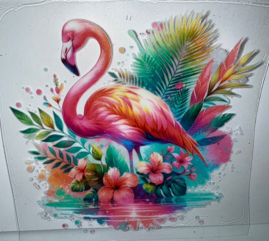 41 - Floral Flamingo